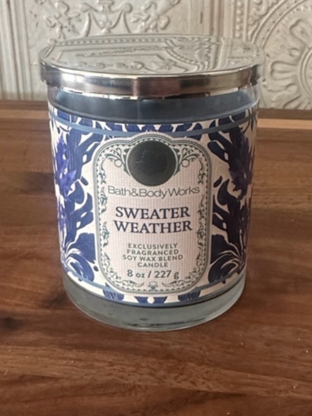 Bath & Body Works Sweater Weather Single Wick Candle